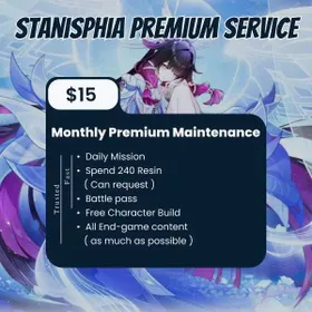 Genshin Impact │ Professional Elite Monthly Maintenance │ 30-Day Daily Account Management