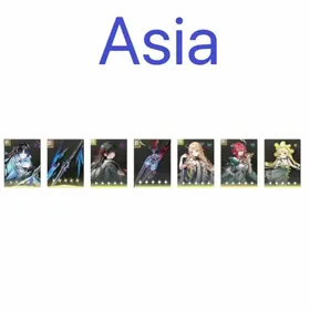 Asia lv8 CHISA+weapon+Yangyang Xuanling+weapon+Cartethyla+Ciaccona+Verina+random 4 stars, The novice pool has not been moved