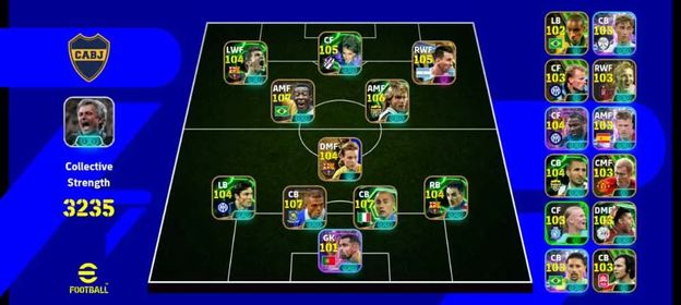 🔥Big Collections🔥3x Best Messi Card🔥2x Argentina National Team Pack [Premium]🔥Old Legend Players🔥👑King Pele (107)👑🔥BigTime'21 Messi (105)xBigTime'14 Messi (103)xAmbassidor Messi (104)🔥Blitz Curler David Villa (104)🔥Epic Nedved (106)🔥Epic Cannavaro (107)🔥Epic Desailly (107)🔥BigTime De jong (104)🔥Epic Batistuta (105)🔥Epic Zenetti (104)🔥Epic Ferrer (104)🔥Epic Thuram (104)🔥Epic Chiellini (104)🔥Epic Carlos🔥Epic Rijkaard🔥Epic Beckenbouer🔥Epic Scholes🔥Epic Kuyt🔥Epic Bergkamp🔥Maradona🔥Rooney🔥BigTime Makelele🔥Pep Guardiola🔥Beckham🔥Costacurta🔥Peter Cech🔥Dida🔥Denilson🔥Willshere🔥Argentina'22 X Argentina'24 National Team Pack [Premium]🔥8x Best Managers🔥Many POTW/ShowTime/Highlight/Old Epic Cards🔥Only Konami🔥