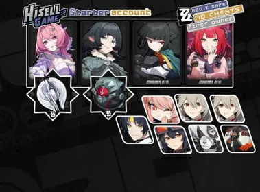 [ASIA] Starter Lv.12 2VH + 20 EMT | Remielle Dan Signature + Hoshimi Miyabi + Yuzuha +  Jane Doe Signature + Zhao + Harumasa | FMC | Email Rebind | Contact Before Buy | First Owner | (starter zzz/early game). ID#MYR2