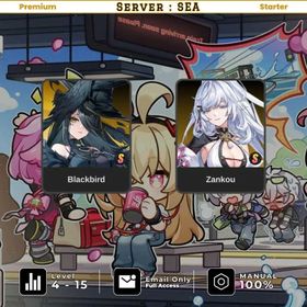 [SEA] Lv 3 | Zankou + Blackbird | Email Only | Full Access | No Cheat | Fast Delivery | BlaZan