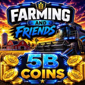 5 BILLION COINS ✅HUGE SALE! ✅ TAX COVERED - FARMING AND FRIENDS