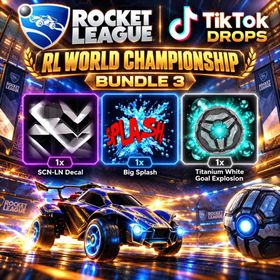 RL World Championship Bundle 3 | Rocket League TikTok Drops