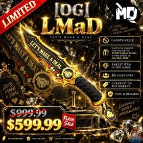 MURDER DUELS: [OG] LMaD | RAREST ITEM | 61 EXIST | UNOBTAINABLE | LIMITED