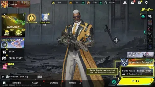 ASIA|3 ULTRA [EMMA,ETHAN,LUCIAN]|Collab Enzo [KRAKEN],TokRev [MCX],OPM [SKS]|9 Legendary Guns|Limited Origin-12|NetEase(BLS5747)