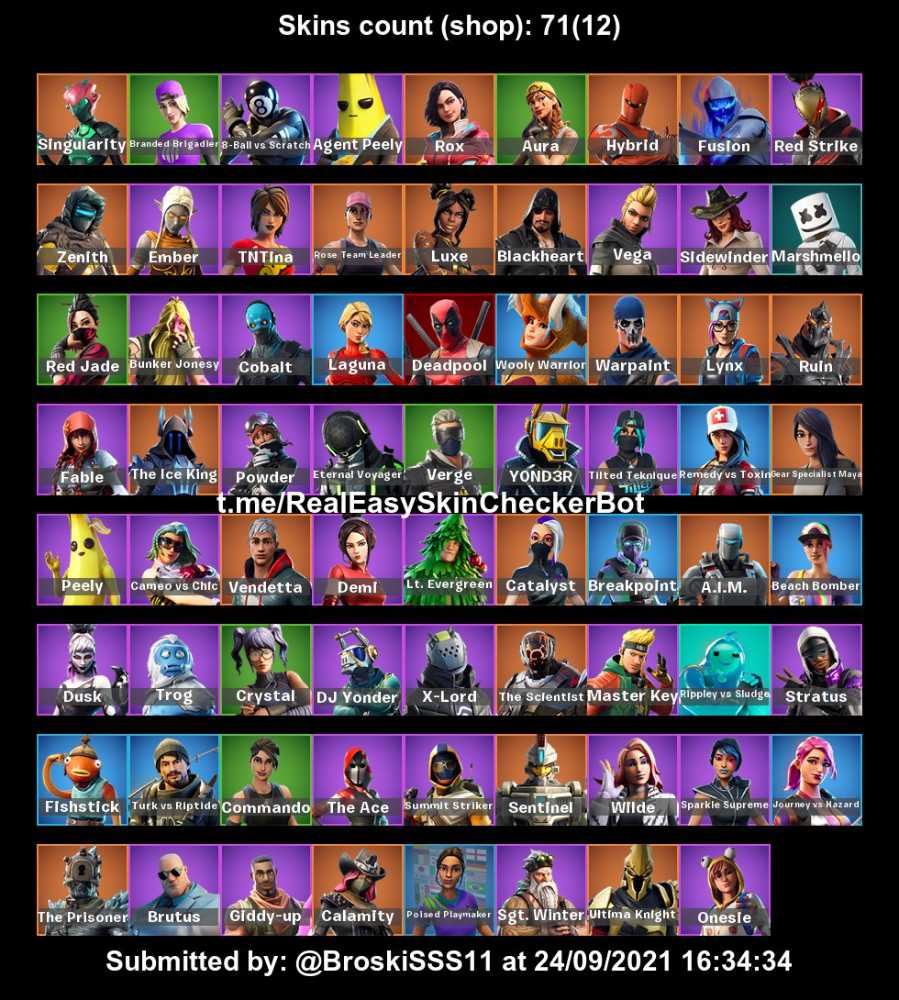 OG Account 71 Skin / Commando / Crystal / Aura / Red Jade / Save The World / Vision