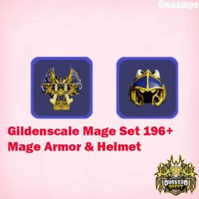 GILDENSCALE MAGE SET | GILDED SKIES MAGE ARMOR AND HELMET | DUNGEON QUEST REBORN