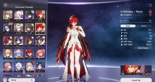 [Asia] Starter Himeko Nova Sign + Firefly Sign + Ruan Mei + Kafka + Dr Ratio | Male MC