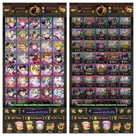 GLOBAL 420💎 | 10.1 Million CC | New Odin | 17LR | ALL BASIC UR | Collab Re:Zero | All Collab Solo Leveling | All Collab Fire Force | Collab Konosuba | Collab Gachiakuta