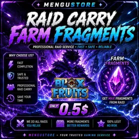 0.5$ PER RAID | Fragment | Fragments Farming | I Host Raids | FASTEST & CHEAPEST | Blox Fruits