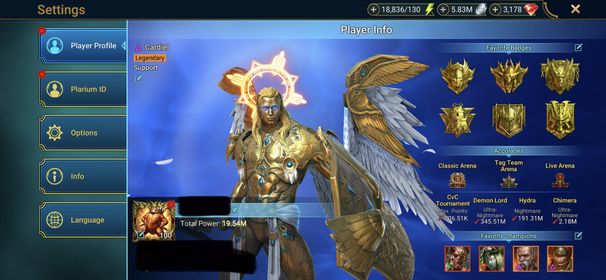 [4 Mythical Champions][19.54M] Lady Mikage,Theodosia,Karnage,Embrys + 206 LEGENDARY (Arb 404,Taras+Marichka,Ninja+4,Cardiel,Staltus+1,Tormin,Armanz,Rotos,Pythion,Nekmo,Gnut,Michinaki,Lamasu,Ukko x2,Harima,Thor...) + 1k UNM + RTA AVATAR + Mythic relic