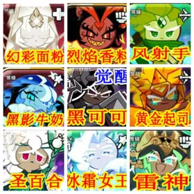 【dark cacao.Holy Berry.Pure Vanilla Server】Customize the cookie combination you like, Cookie Run: Kingdom/please contact me