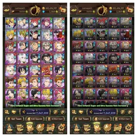 GLOBAL 2.500💎 | 7M CC | Nemesis Meliodas | All Collab Gachiakuta | All Collab Re:Zero | All Collab Fire Force | 9 LR + 7 BASIC UR