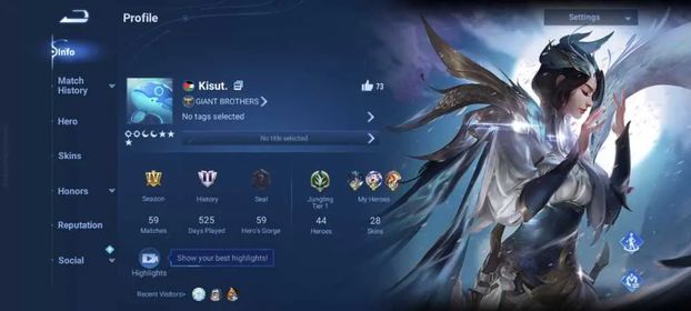 Global Hero 44 Skin 28|KIC Luna, Legend Consort Yu, LOM Guiguzi, Limited Yuhuan, etc Log LI