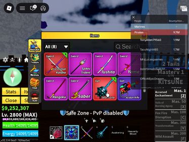 ID 648:LV 2800+Sanguine Art+CDK+SGT+RACE SKY/ANGEL V4 FULL GEAR + Eat Kitsune |Unverified Account|Auto Delivery|Blox Fruits