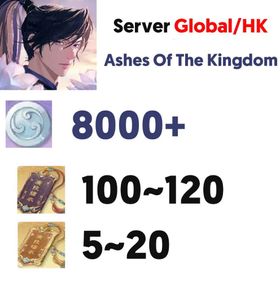 【Global | HongKong | Ashes of the kingdom】8000 Gems + 100~120 Normal Tickets + 5~20 Golden Tickets | Story Chapter 4+ | Reroll Account | Starter Account