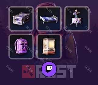 ❤️ Twitch Drops 🌐 Rust Charity '26 Turret 🌌 Rust [Total 5 Items]