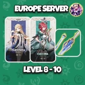 [Europe] Cartethyia + Signature Weapon + Ciaccona | Level 8-10 | Microsoft Email | Starter Account