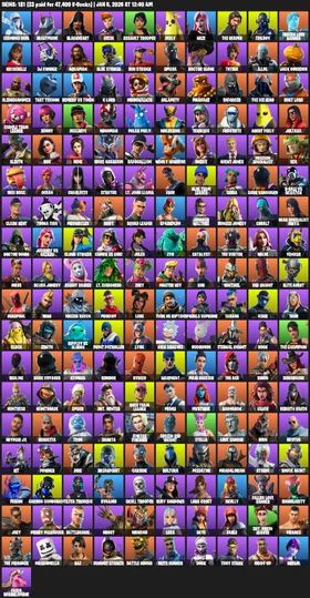 181 Skins | The Reaper, Midas, Rogue Agent, Rose Team Leader, Rick Sanchez, Elite Agent, Mandalorian, Prodigy