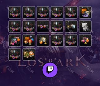 🌌 Twitch Drops 🧨 Arkesian Arsenal Drop ✅ Lost Ark [Total 20 Items]