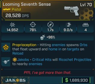 ⭐[GOD ROLL] L70 SEVENTH SENSE - SEE IMAGES FOR STATS⭐
