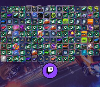 ❤️ Twitch Drops ⚡️ First Touch Awards 👑 Rocket League [Total 140 Items]