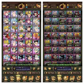 ASIA 700💎| 10.1 Million CC | 15 LR + 14 BASIC UR | 4BASIC UR MAX 6/6 | 6FESTIVAL HERO MAX 6/6 | All Collab Gachiakuta | All Collab Overlord | Collab Rimuru Tempest | Collab Konosuba | Collab Solo Leveling | Collab Tower Of God | Collab Tate No Yuusha | Collab The Eminance in Shadow