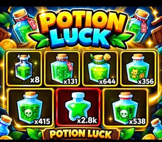 7 Type Potion Luck x90 | Anime Dice