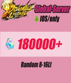 Dragon Ball Legends/[iOS only]180000 Time Crystals] + Random 5-10LF || BIND ID || Full Story || Fast Shipping