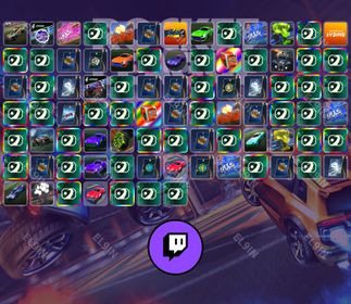 💜 Twitch Drops 🧨 Squishy x Hyundai RL Cup ⚡️ Rocket League [Total 85 Items]