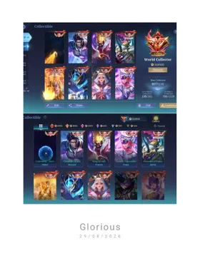 [CHANGEABLE EMAIL] 8 LEGEND | 16 COLLECTOR | FULL JUJUTSU | FULL ASPIRANTS | 4 NARUTO SKINS | GALAXY COLLECTION ACCOUNT | 897 TOTAL SKINS