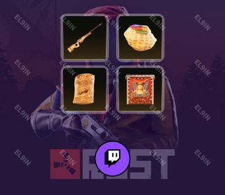⚡️ Twitch Drops ❤️ BurntPeanut's Wasteland ❤️ Rust [Total 4 Items]