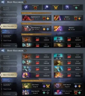 WOR193 – Whale Endgame Account | 275K Matrix, 135K Abyss, 279/284 Heroes, 70 A5 Heroes