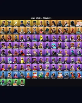 [OG] 107 Skins The Reaper ⭐️ Elite Agent ⭐️ Take The L ⭐️ Lara Croft ⭐️ Deadpool ⭐️ Meowscles ⭐️ Peely ⭐️ Midas ⭐️ Skye ⭐️ Lana Llane ⭐️ The Batman Who Laughs ⭐️ Veronika ⭐️ Omega ⭐️ Warpaint ⭐️ Fable ⭐️ Carbide ⭐️ Sun Strider ⭐️ Drift ⭐️ m246850248