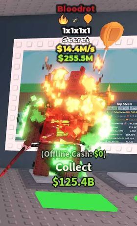 Bloodrot 1x1x1x1 - 14.4M/s - Secret - Fire - Bombardiro - Orange Baloon M2X / Fast delivery!