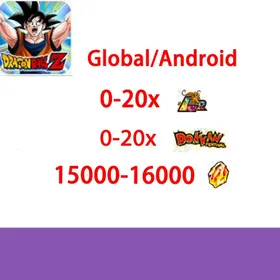 Global[Android /only]| 15000-16000diamond]| Dragon Ball Z Dokkan Battle |Fast delivery