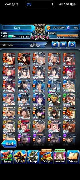 Global Rank 142 | 45/41 Ascend Units Saitama, Saito, Touma, Houka, Etc + All Ascend Full Crests + Old Collabs [Instant Delivery]!!