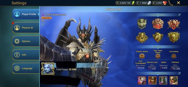 [6 Mythical Champions][32.69M] Lady Mikage(6*) 420,Galathir,Siegfrund,Frolni(6*),Embrys,Karnage + 245 LEGENDARY (Marius(5*),Leonardo(6*)+Donnie(5*)+Raph(5*)+Mich(5*),Titus(6*)+Wixwell,Siphi(6*) 439+Rotos(6*)/x2...) + 1k UNM + 1k NM HYDRA + 1k UNM Chimera