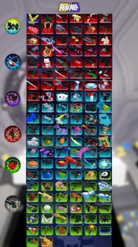 Rivals - 122 SKIN + KEYNAIS 6 PASSES lvl 269 WR 59.1% (SAFE)