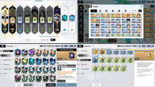BCM10 – EU Starter Account | 7 SSR Mages, 2x Licht, Lotus, William & Fuegoleon