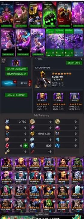 🔷Discount🔷j[MC2]Paragon account|Random 6-8 7-star hero/guarante to draw 28+ 7-star hero&56+ 6-star hero, Sale