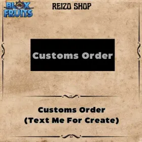 Customs Order ( Ghoul max, Angel v4, Cyborg v4 ) - Blox Fruits Service