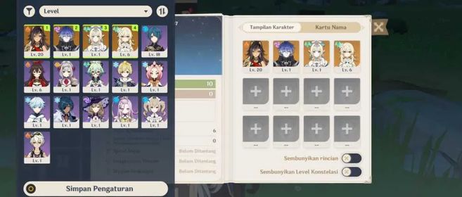 Starter ASIA | AR10| Vesna+Flins+Dehya | Unset All| Female