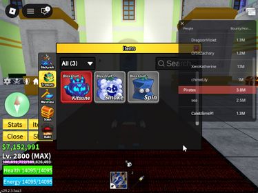 ID 504:LV 2435 - Kitsune Inven|Unverified Account|Auto Delivery|Blox Fruits