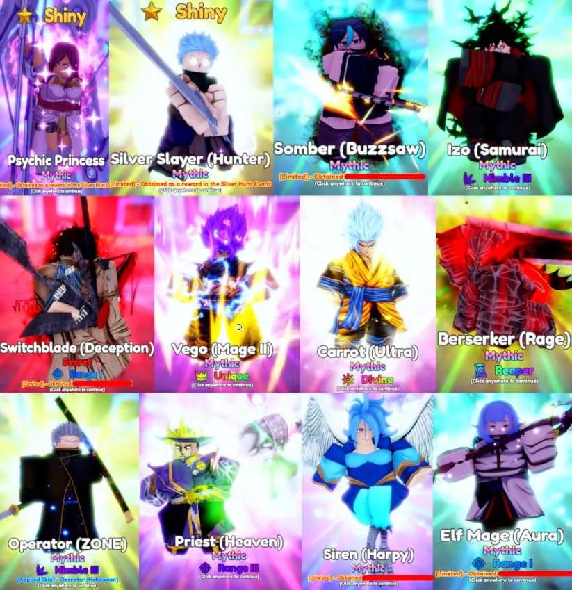 Unique Vego (Mage II) Evolved + Divine Carrot (Ultra) Evolved + Reaper ...