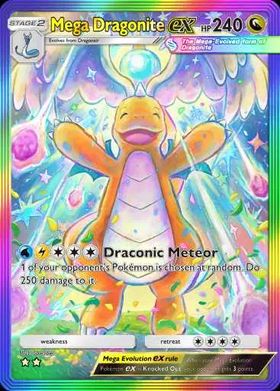 [All language] 2 Star Mega Dragonite EX Full Art/Rainbow Art  - C1