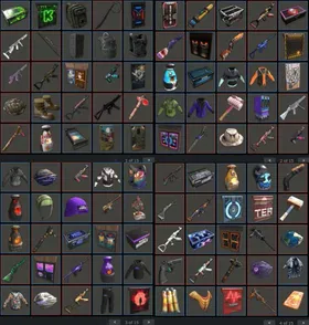 ( 266 ) ❗✅❗ RUST ★ 368 SKINS TWITCH DROPS + KICK DROPS ★ NATIVE MAIL ❗✅❗