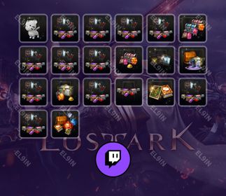🌌 Twitch Drops ✅ Arkesian Arsenal Drop ✅ Lost Ark [Total 20 Items]