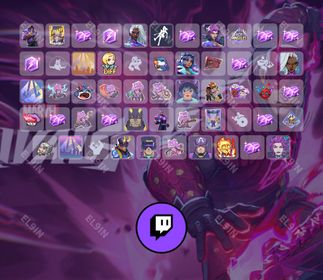 💎 Twitch Drops 🧙‍♂️ Season 9.5 Twitch Drops 👑 Marvel Rivals [Total 54 Items]