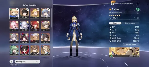 Saber E6, Rin, Gilgamesh, Archer.